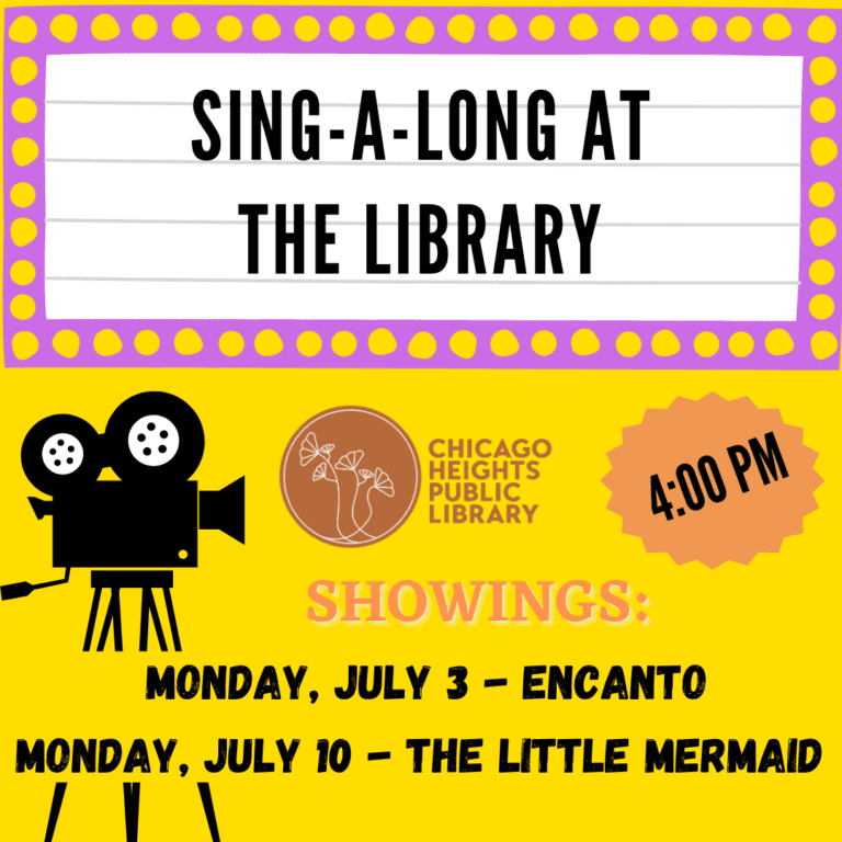 Monday, July 3 - Encanto Monday, July 10 - The Little mermaid